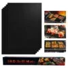 6-pack Grillmatta Non-stick - Återanvändningsbar 40x33cm