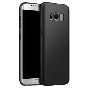 Tunt galaxy s8 skal silikon svart