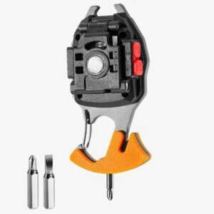 Led ficklampa med elektrisk tändare - multiverktyg karbinhake