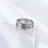Ring med romerska siffror silver