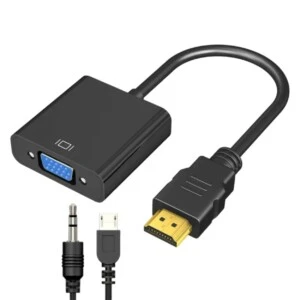 Hdmi till vga adapter med ljud