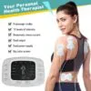 Ems tens massage stela muskler elektronisk muskelstimulator
